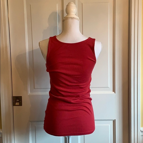 Old Navy Dark Pink Tank top. - Picture 2 of 3